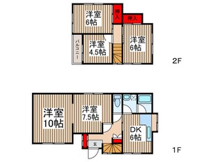 乙川様邸貸家の物件間取画像